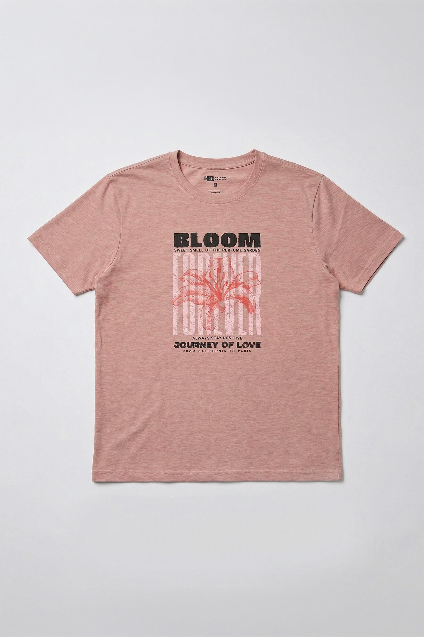 Men'S True Melange Graphic Tshirts