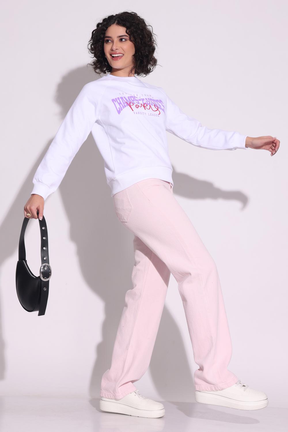 Womens Casual Wear Sweatshirt - extra image 5