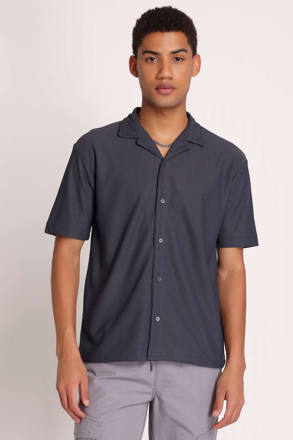 Mens Shirt - Dark Grey