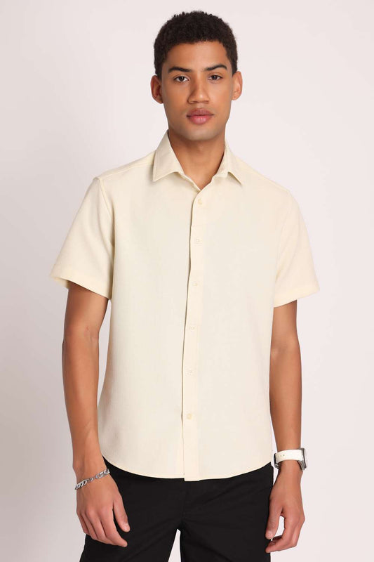 Mens Regular Fit Half Sleeves Shirt