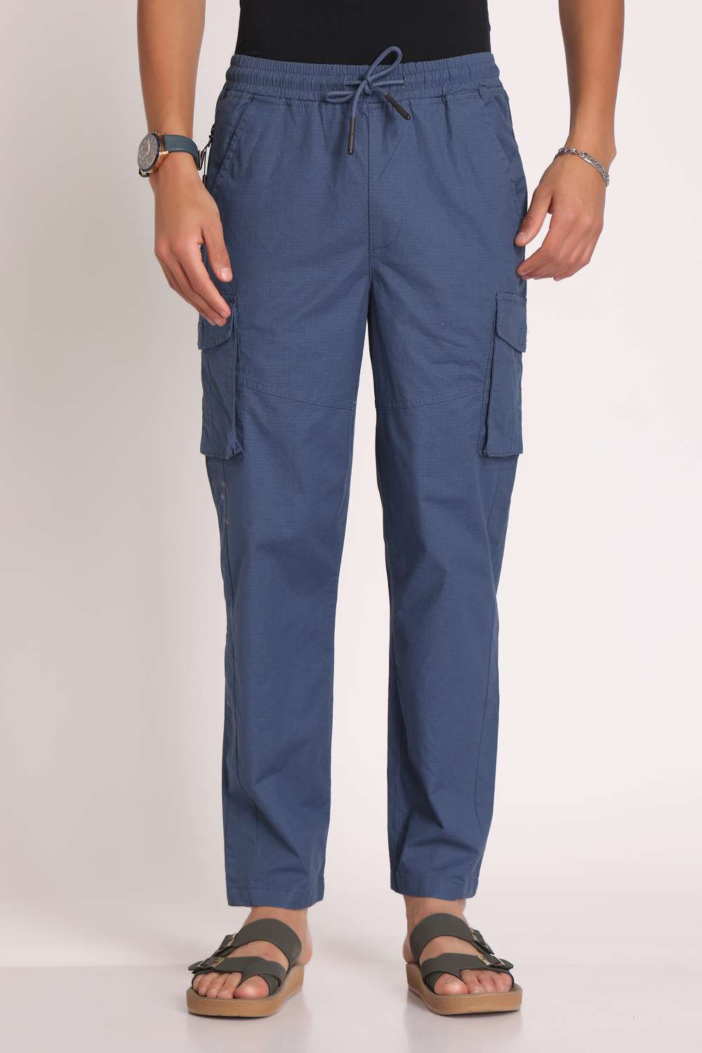 Mens Solid Joggers - extra image 6
