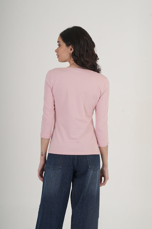 WESTERN REGULAR FIT CASUAL SOLID TOPS - extra image 2