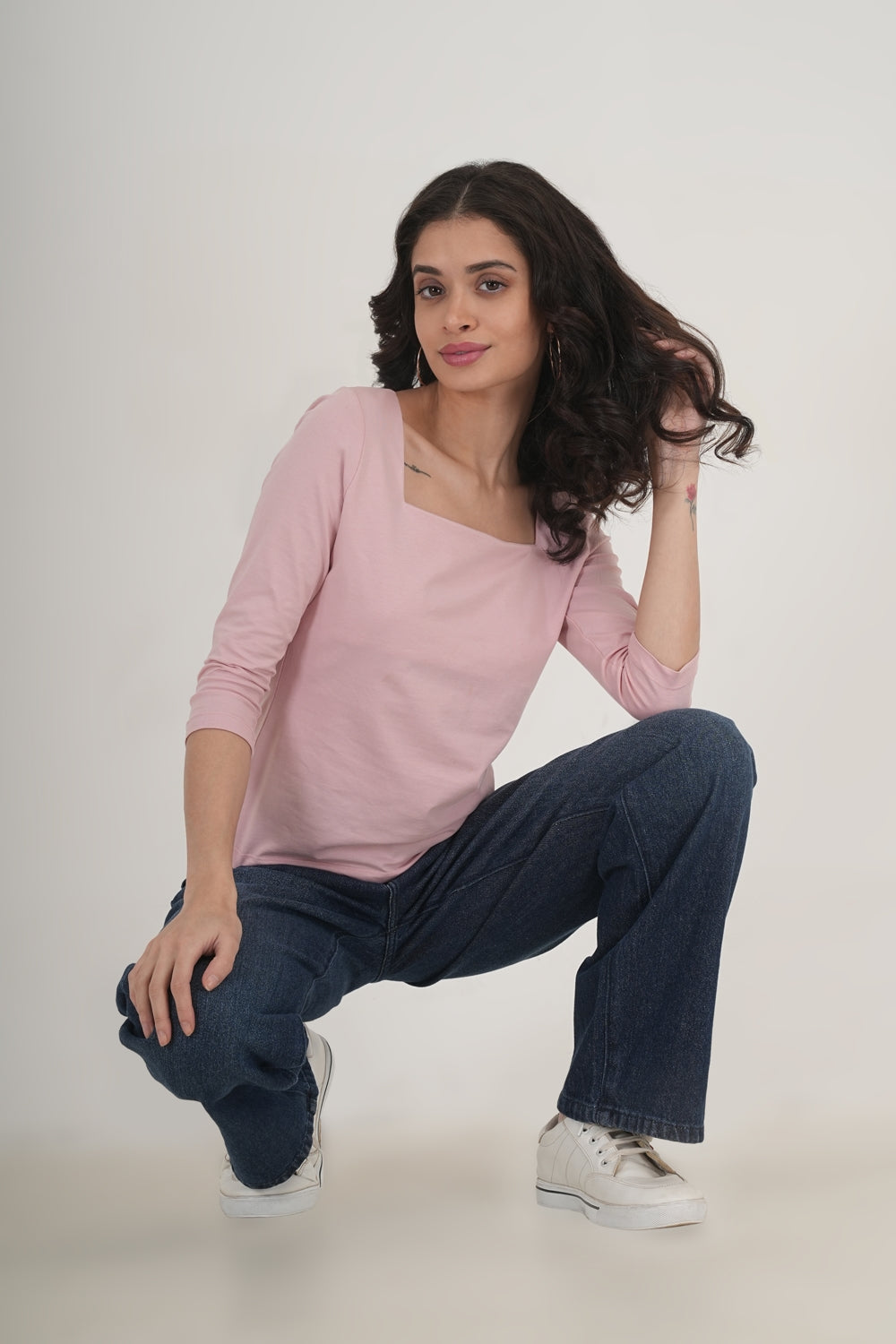WESTERN REGULAR FIT CASUAL SOLID TOPS - extra image 3
