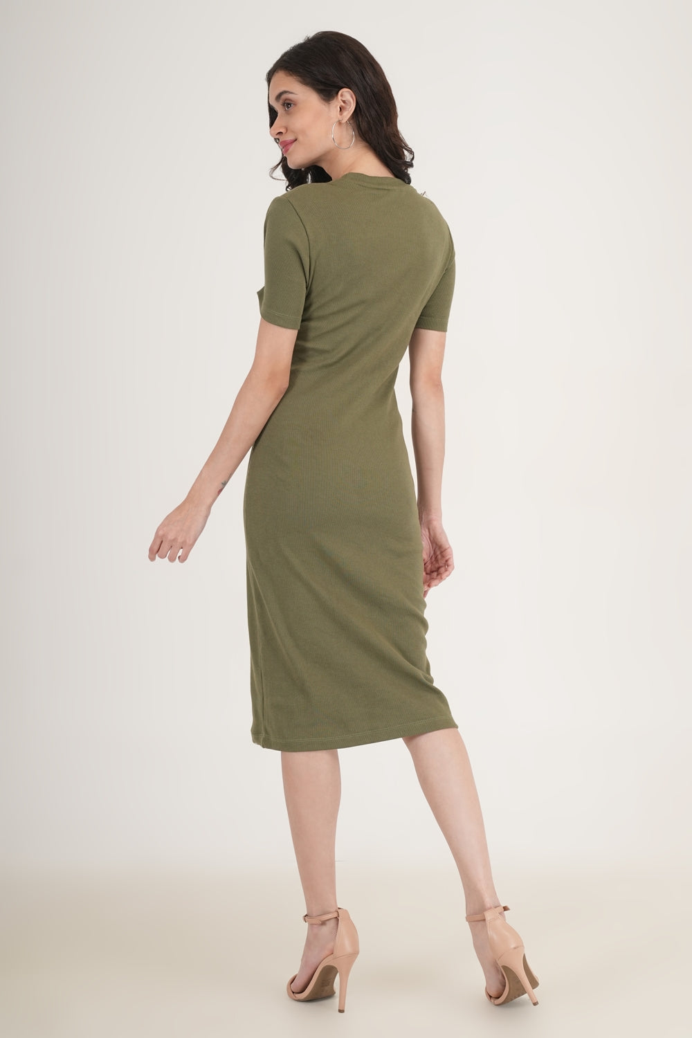WESTERN SLIM FIT CASUAL SOLID DRESSES - extra image 2
