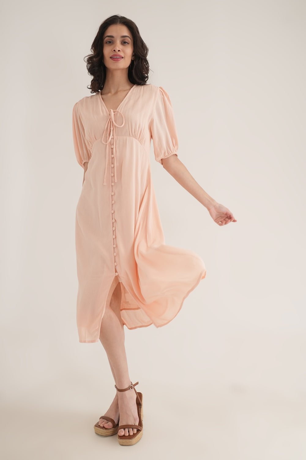 WESTERN REGULAR CASUAL SOLID DRESSES - extra image 3