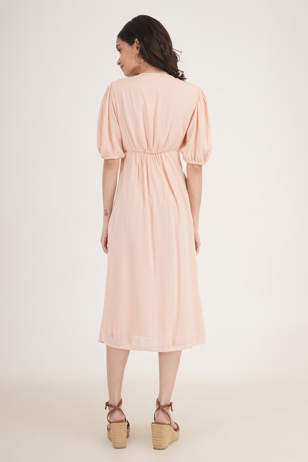 WESTERN REGULAR CASUAL SOLID DRESSES - extra image 2