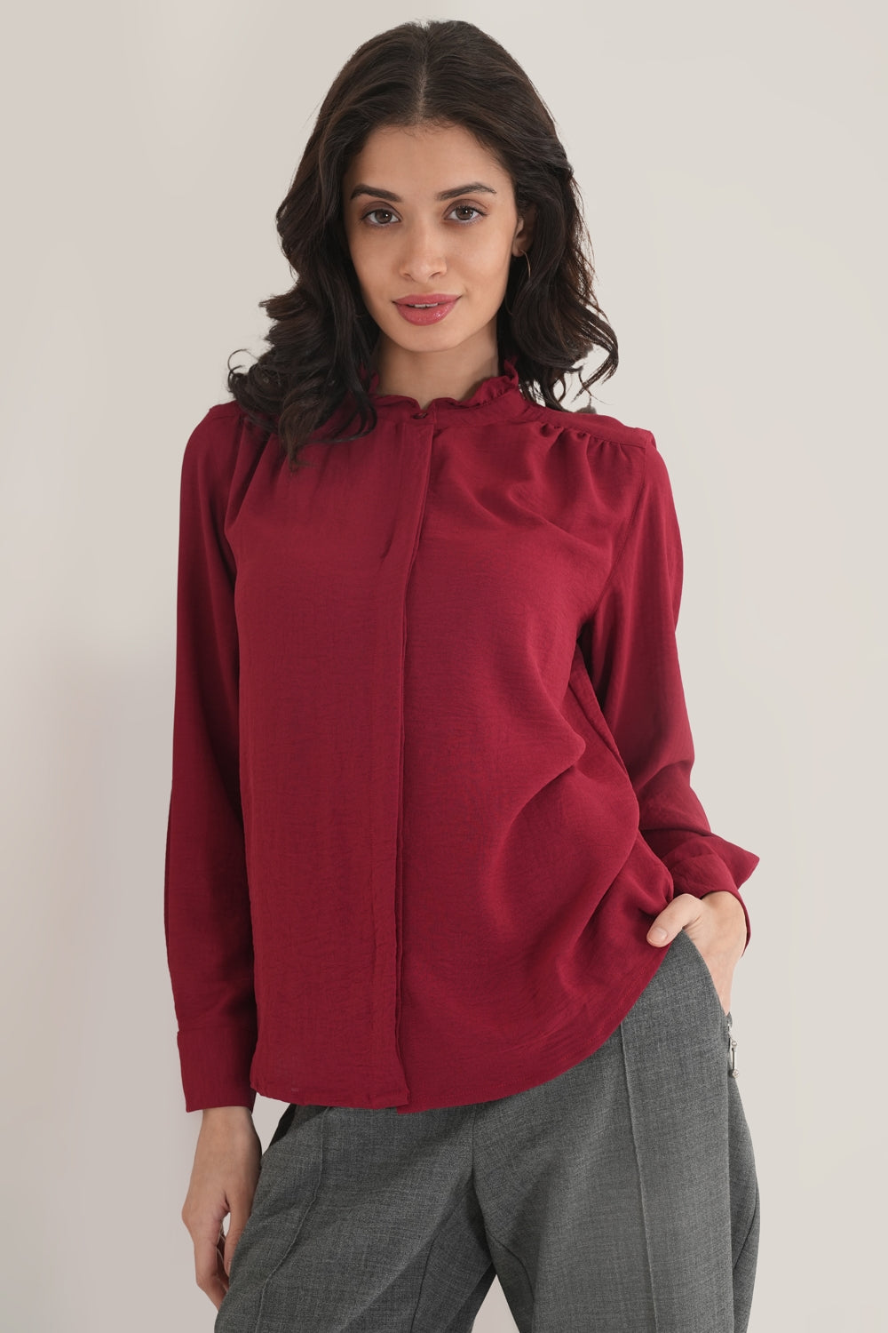 WESTERN REGULAR CASUAL SOLID SHIRTS - extra image 2