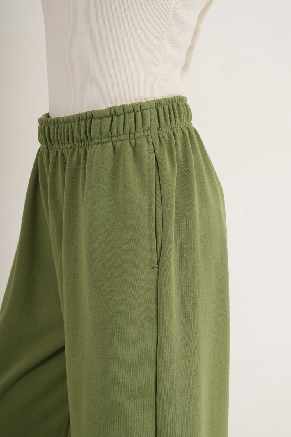 WESTERN STRAIGHT FIT CASUAL SOLID TRACKPANTS - extra image 6