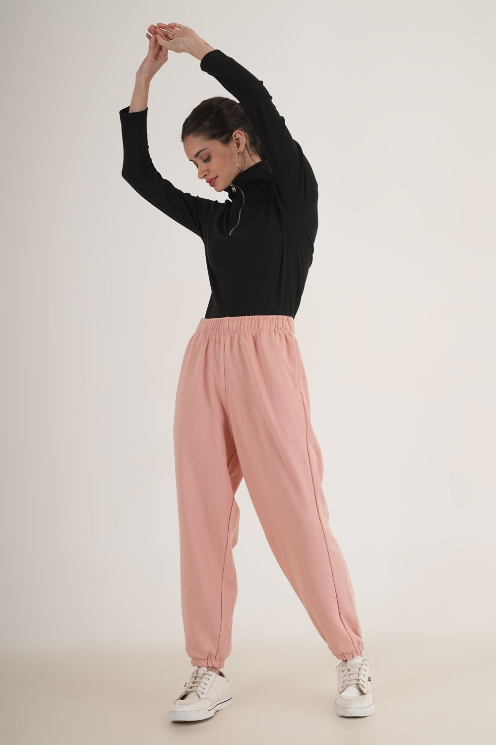 WESTERN REGULAR FIT CASUAL SOLID TRACKPANTS - extra image 3