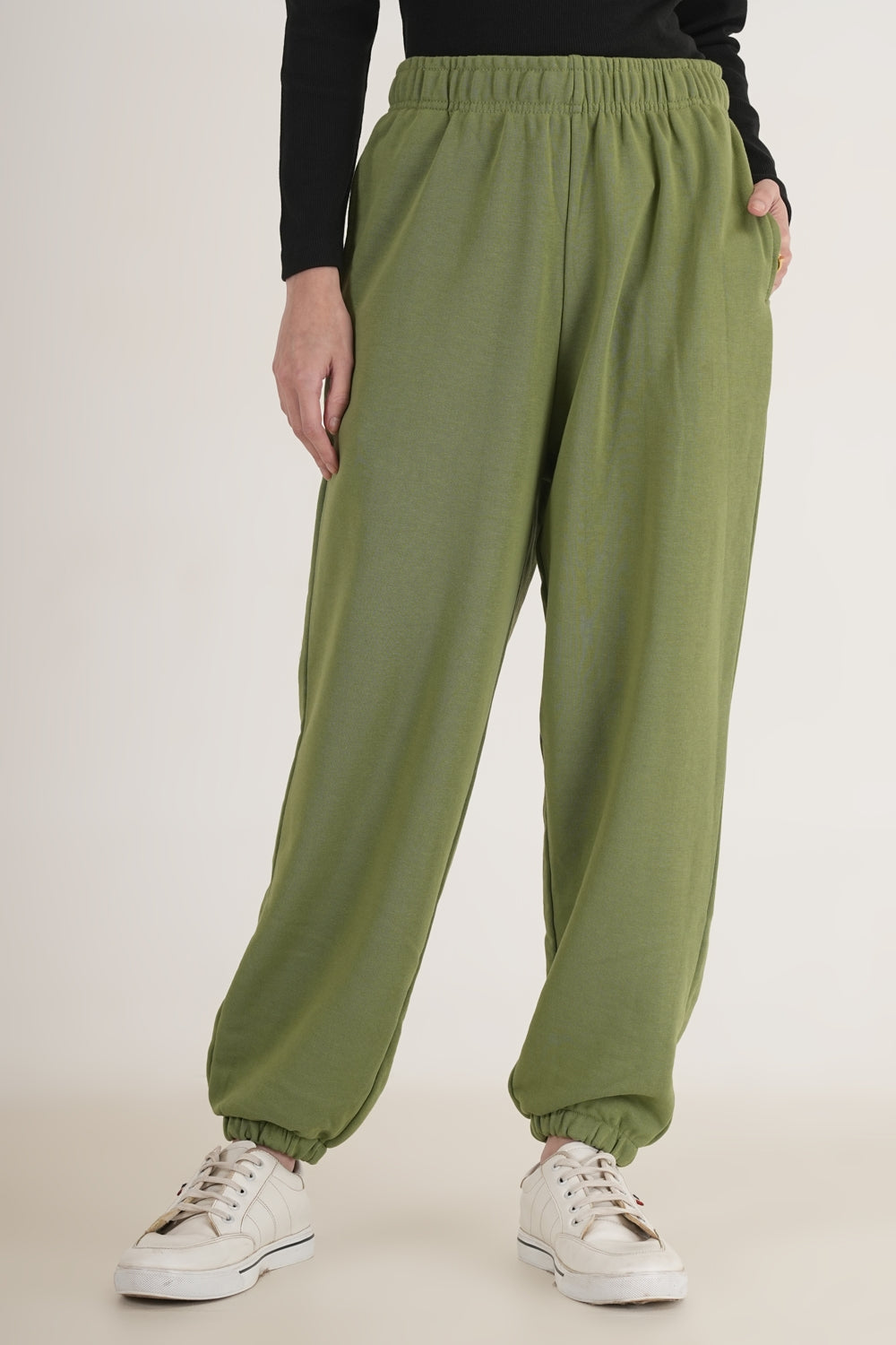 WESTERN REGULAR FIT CASUAL SOLID TRACKPANTS - extra image 4