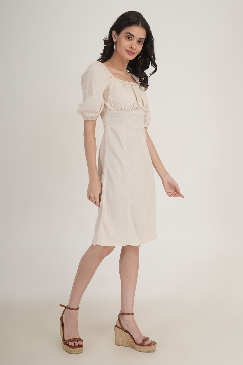 WESTERN REGULAR CASUAL SOLID DRESSES - extra image 4