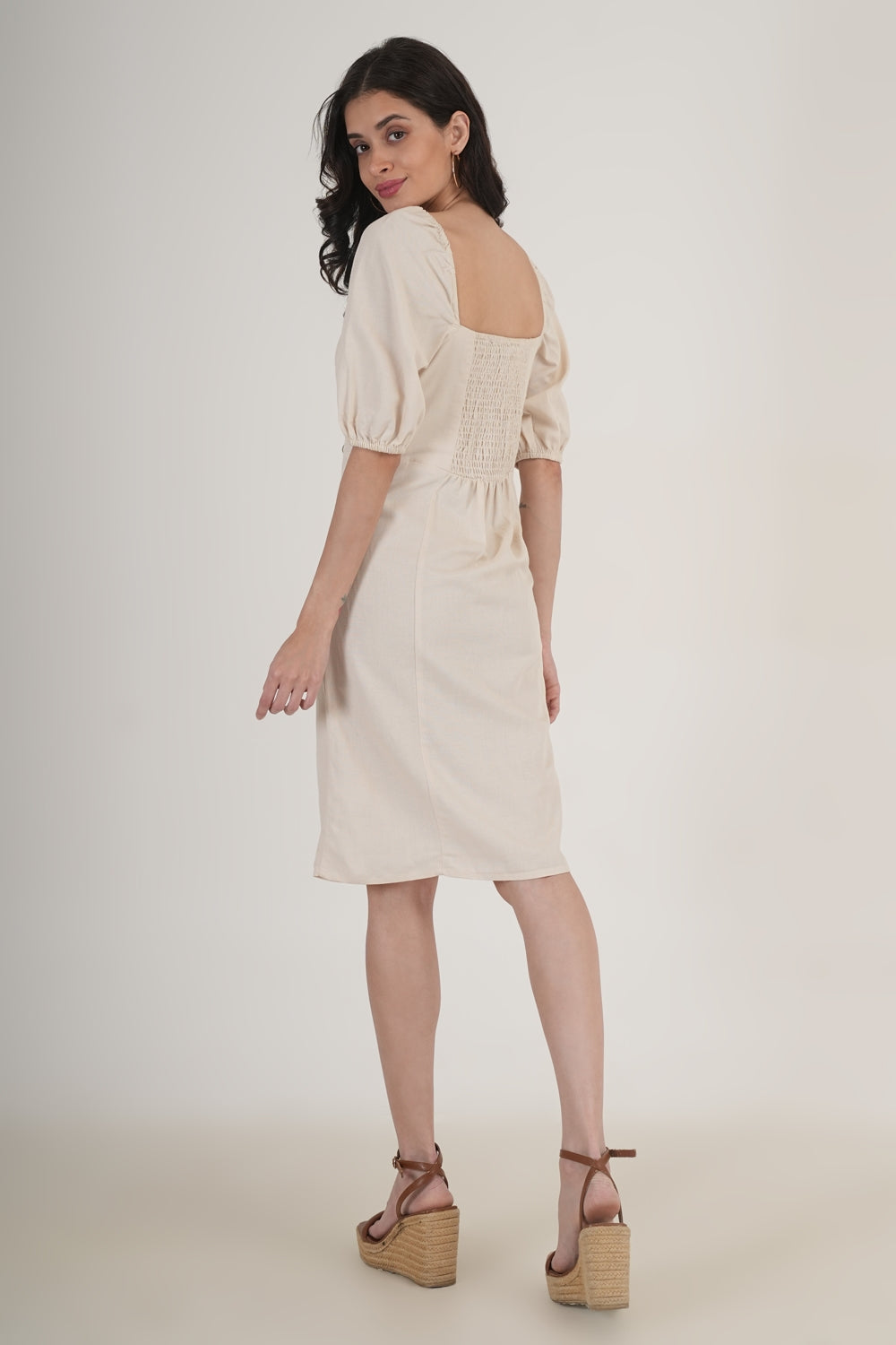 WESTERN REGULAR CASUAL SOLID DRESSES - extra image 2