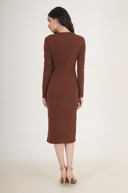 WESTERN SLIM FIT CASUAL SOLID DRESSES - extra image 2