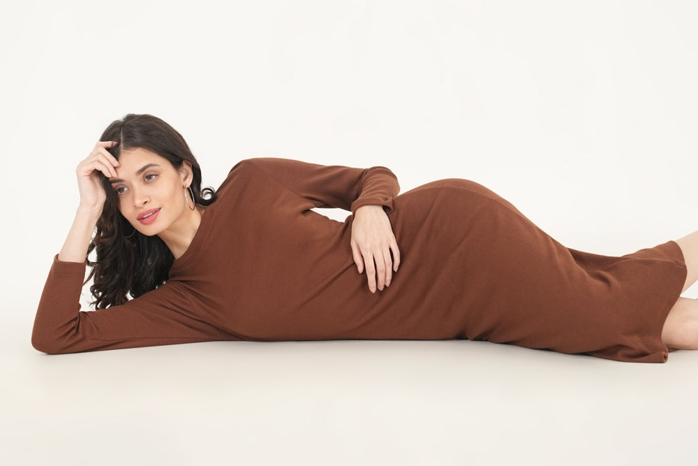 WESTERN SLIM FIT CASUAL SOLID DRESSES - extra image 3