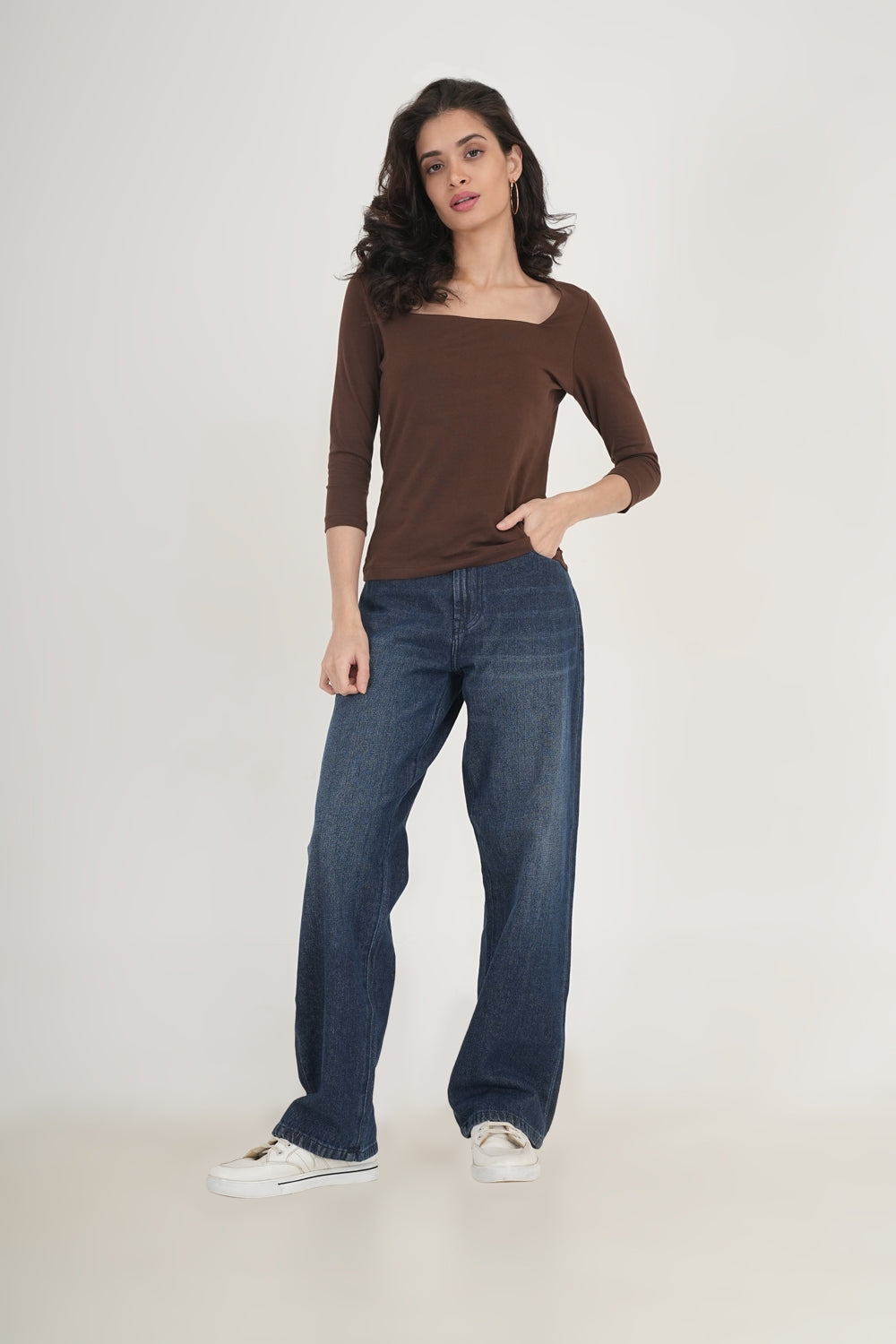 WESTERN REGULAR FIT CASUAL SOLID TOPS - extra image 6