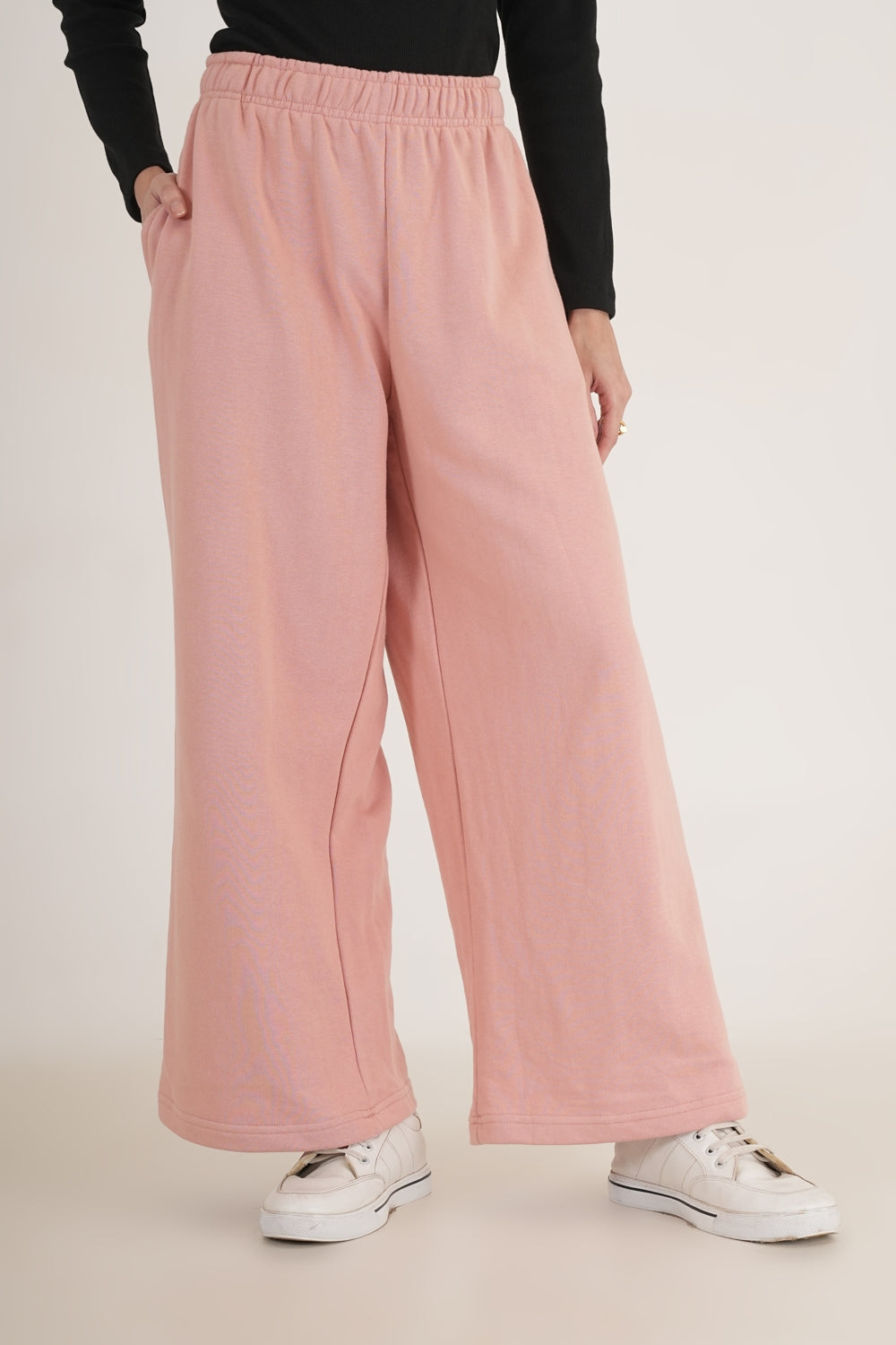 WESTERN STRAIGHT FIT CASUAL SOLID TRACKPANTS - extra image 5