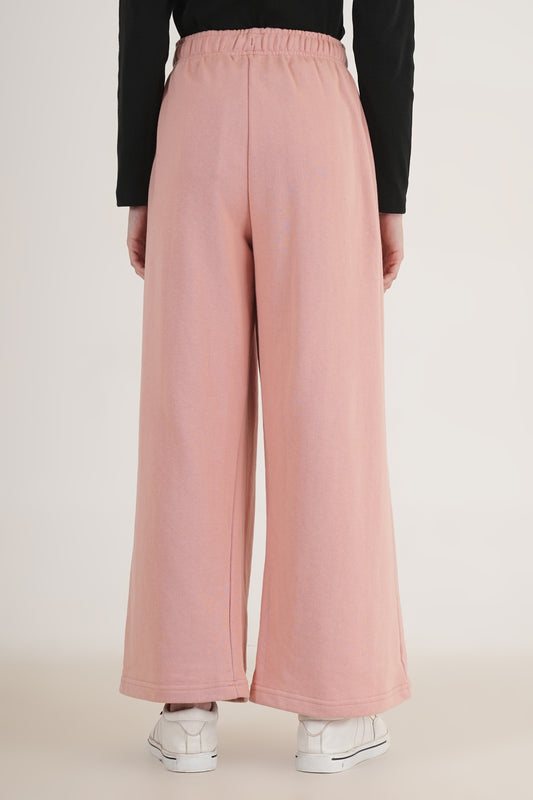 WESTERN STRAIGHT FIT CASUAL SOLID TRACKPANTS - extra image 2