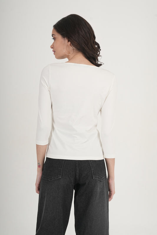 WESTERN REGULAR FIT CASUAL SOLID TOPS - extra image 2