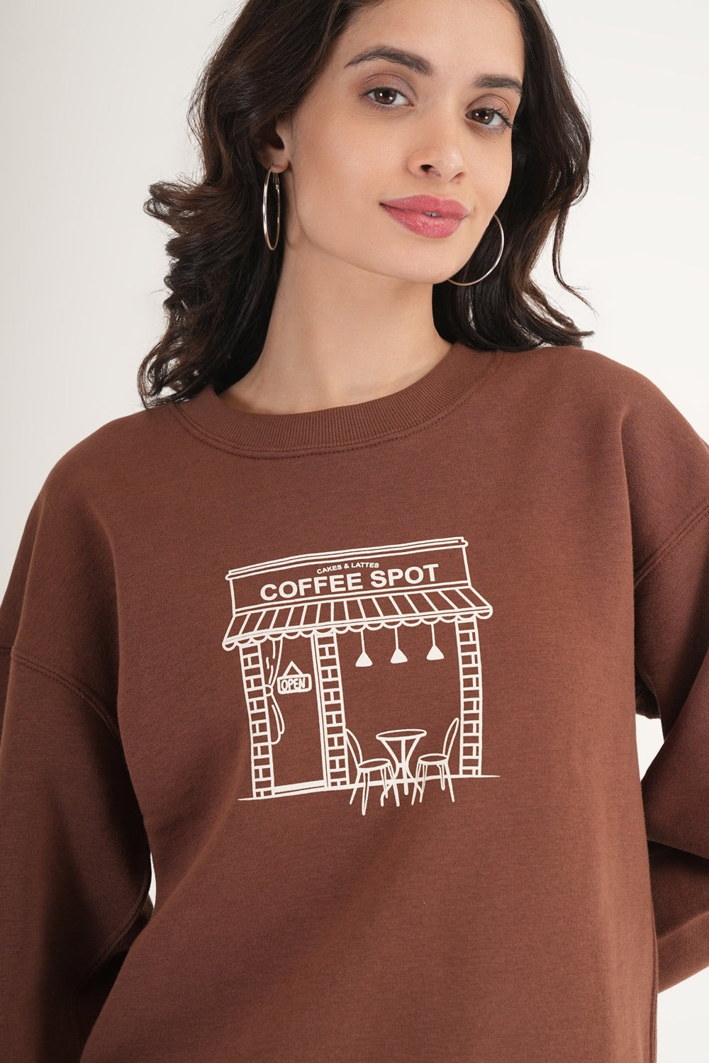 WESTERN REGULAR FIT CASUAL SOLID SWEATSHIRTS - extra image 4