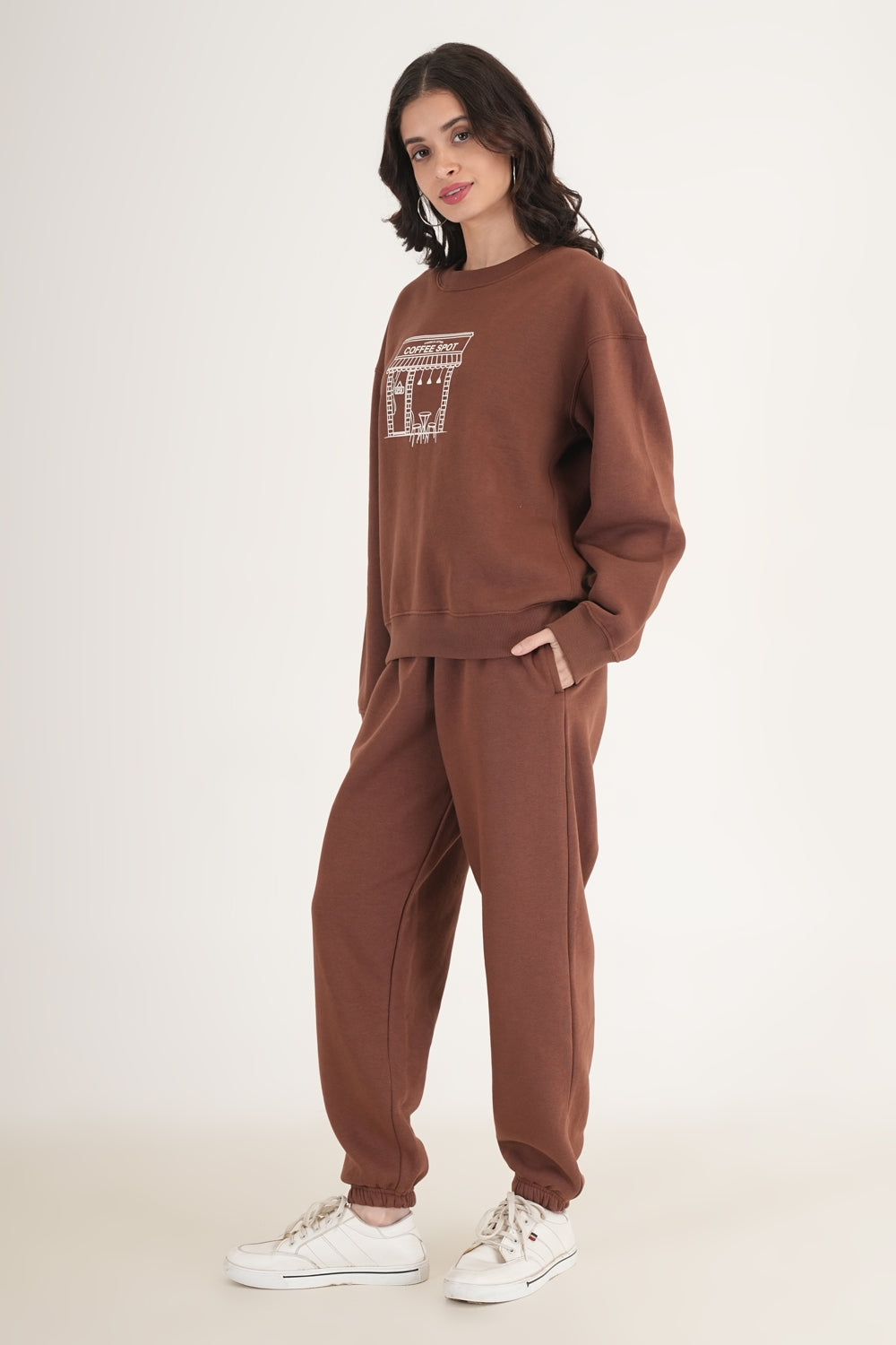 WESTERN REGULAR FIT CASUAL SOLID SWEATSHIRTS - extra image 5