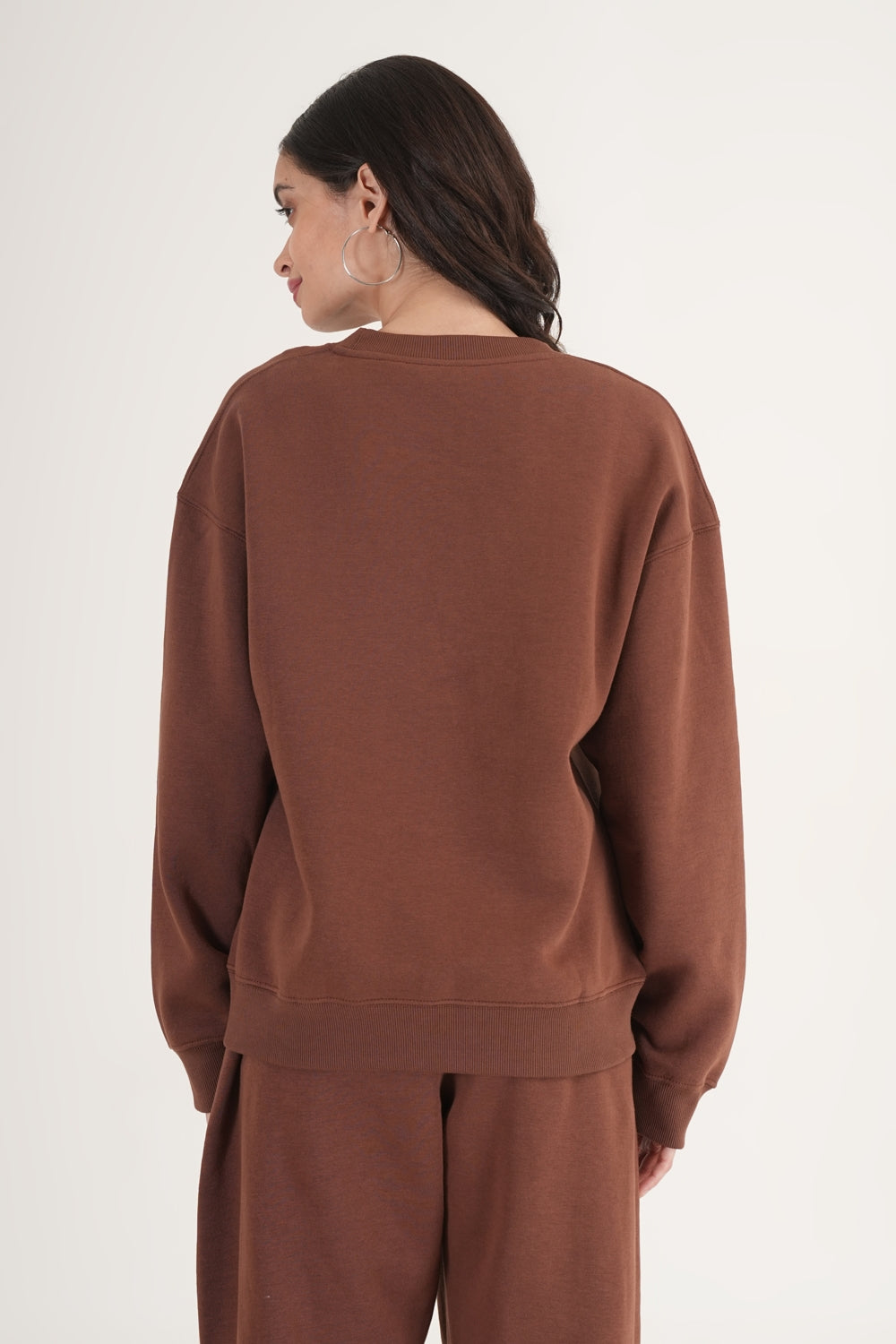 WESTERN REGULAR FIT CASUAL SOLID SWEATSHIRTS - extra image 2