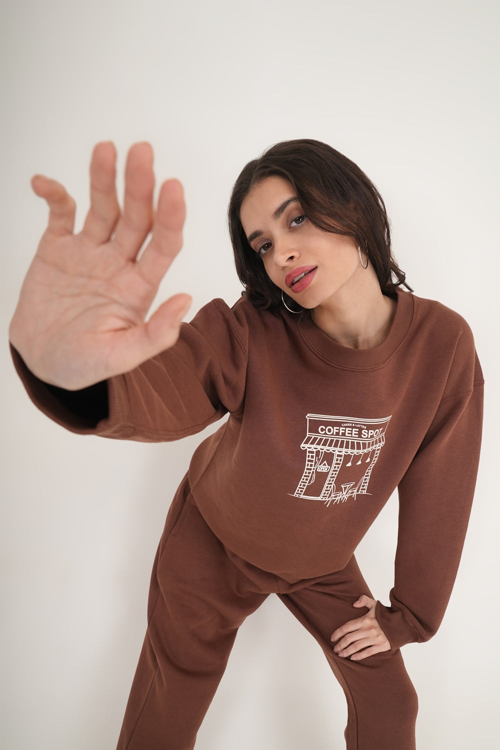 WESTERN REGULAR FIT CASUAL SOLID SWEATSHIRTS - extra image 3