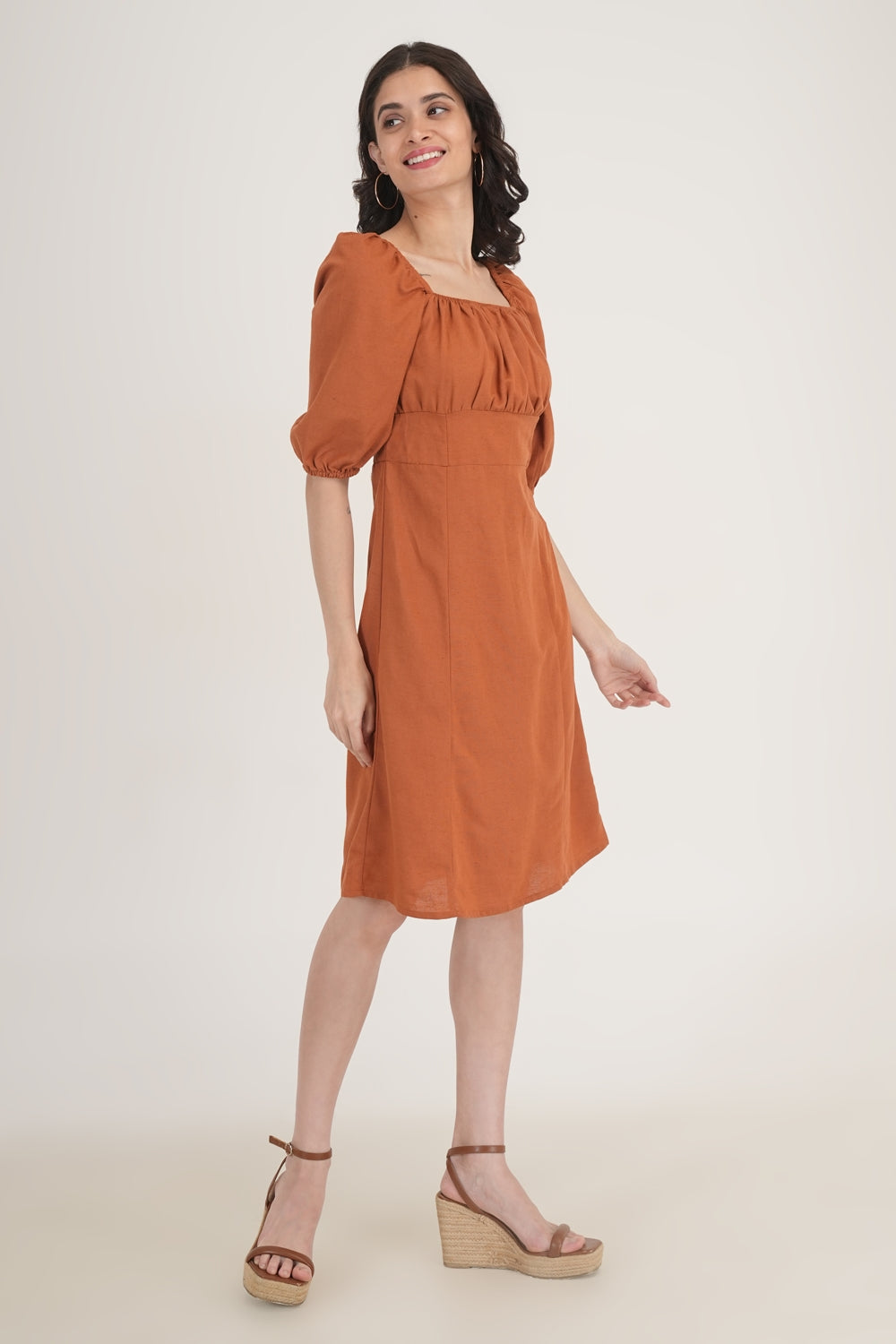 WESTERN REGULAR CASUAL SOLID DRESSES - extra image 4