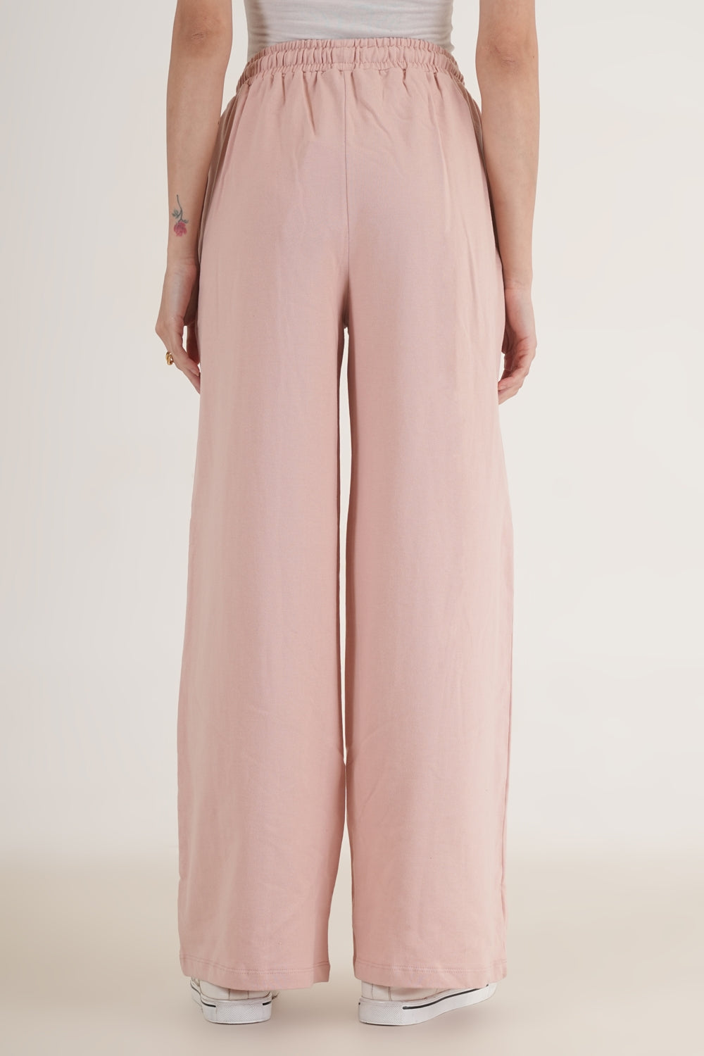 WESTERN FIT AND FLARE CASUAL SOLID TRACKPANTS - extra image 2