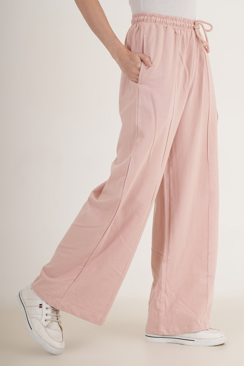 WESTERN FIT AND FLARE CASUAL SOLID TRACKPANTS - extra image 5
