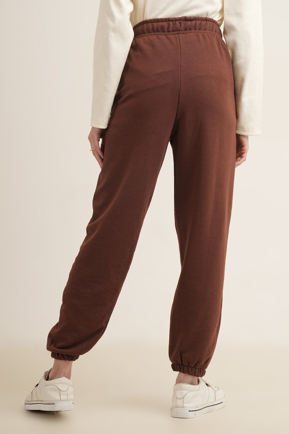 WESTERN REGULAR FIT CASUAL SOLID TRACKPANTS - extra image 2