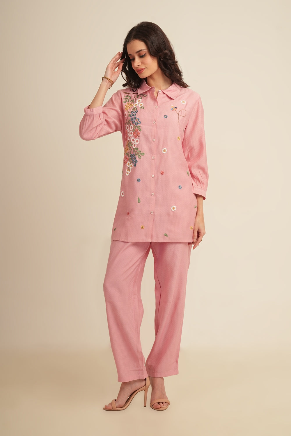 CORD SET - Baby Pink