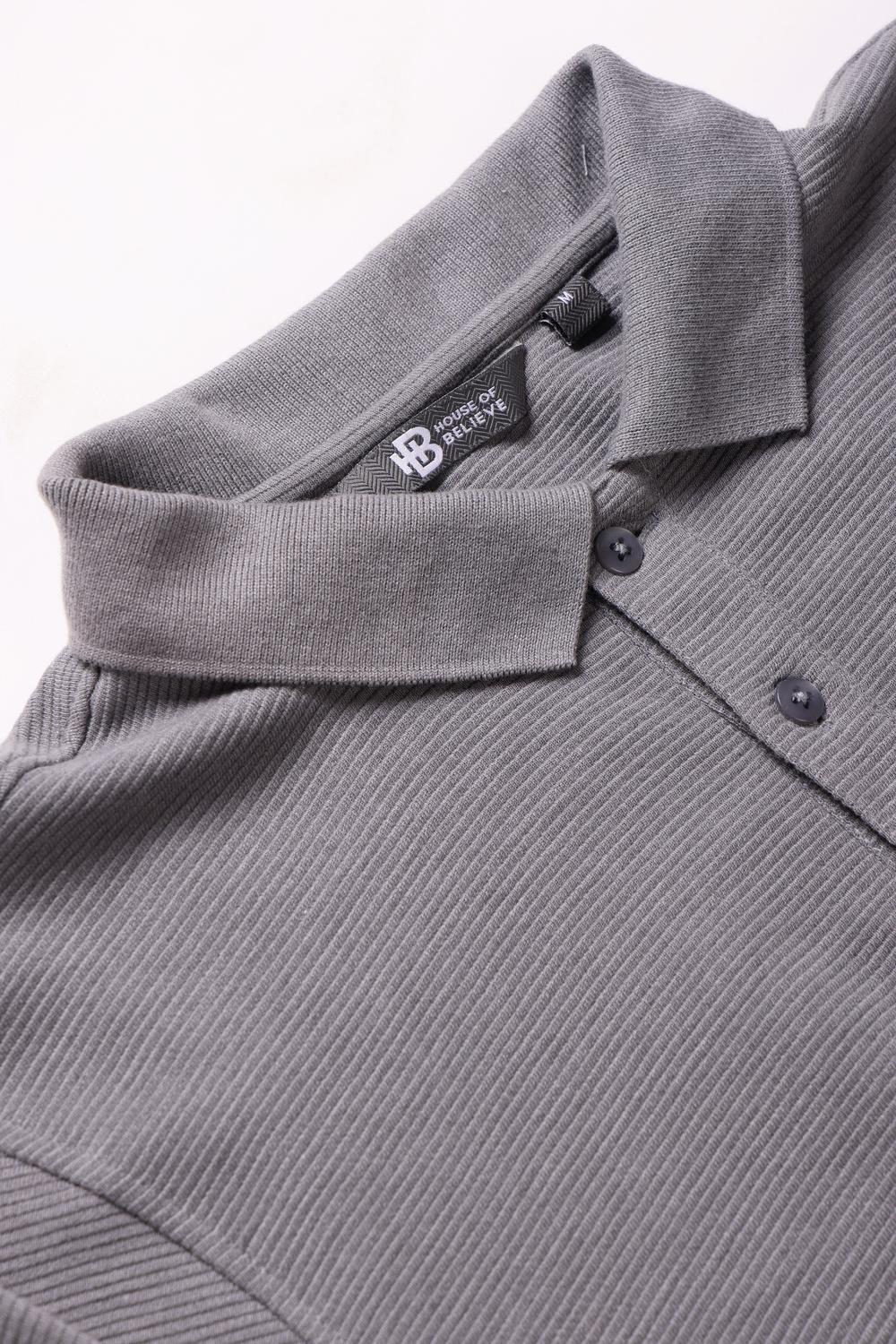 Mens Full Sleeves Polo - extra image 4