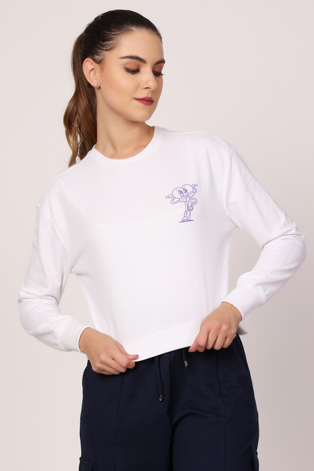 Womens Casual Wear Sweatshirt - extra image 4