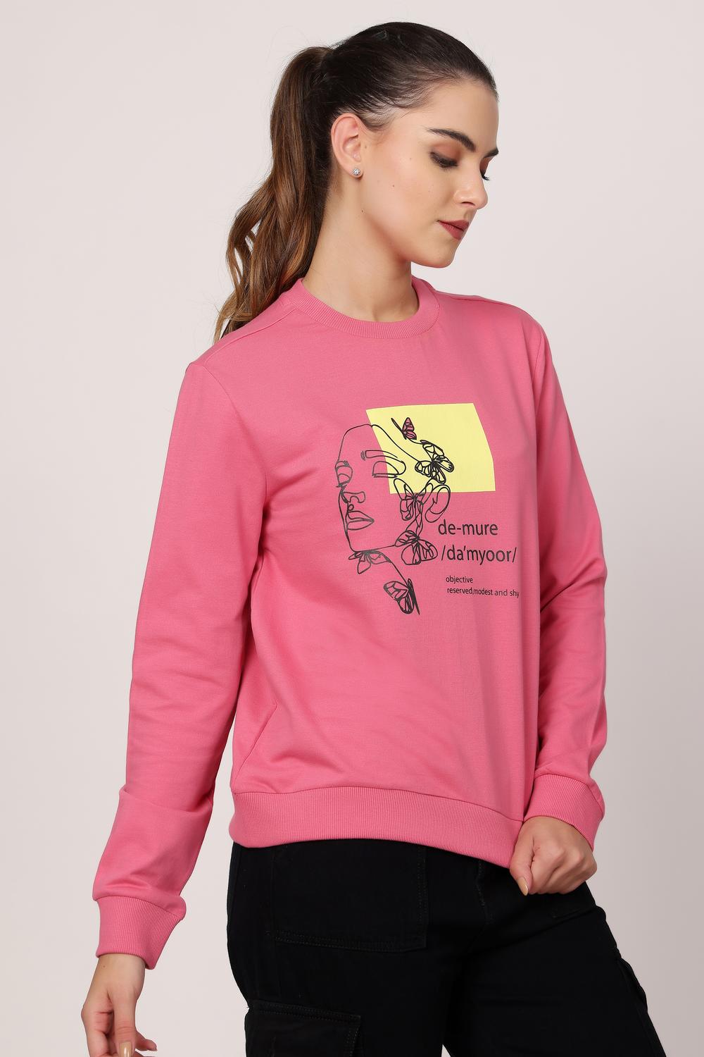 Womens Casual Wear Sweatshirt - extra image 3