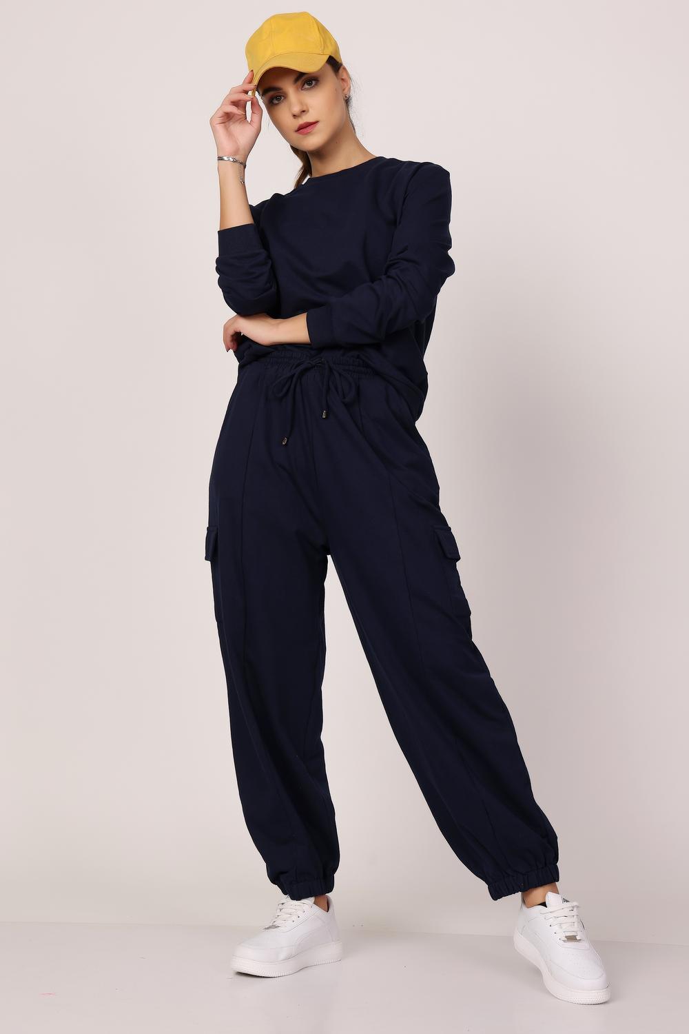 Women Fashion Comfort Jogger - Teal