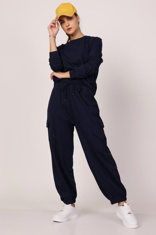 Women Fashion Comfort Jogger - Teal