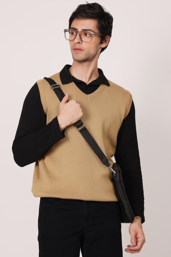 Mens Sleeveless Sweaters - extra image 3