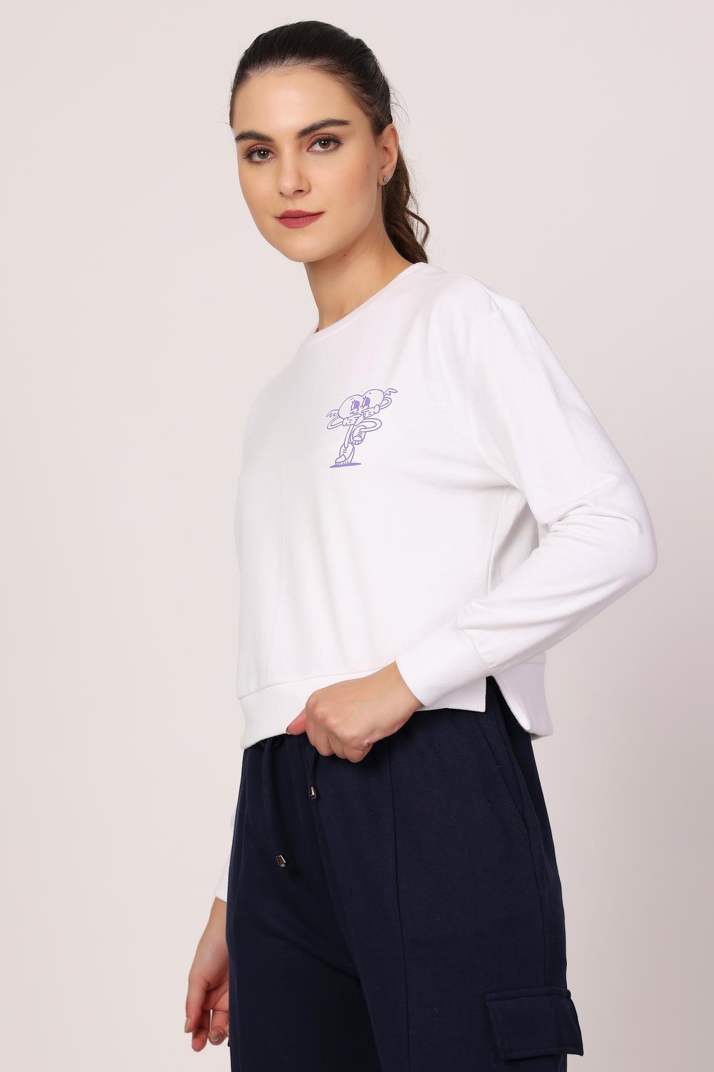 Womens Casual Wear Sweatshirt - extra image 3