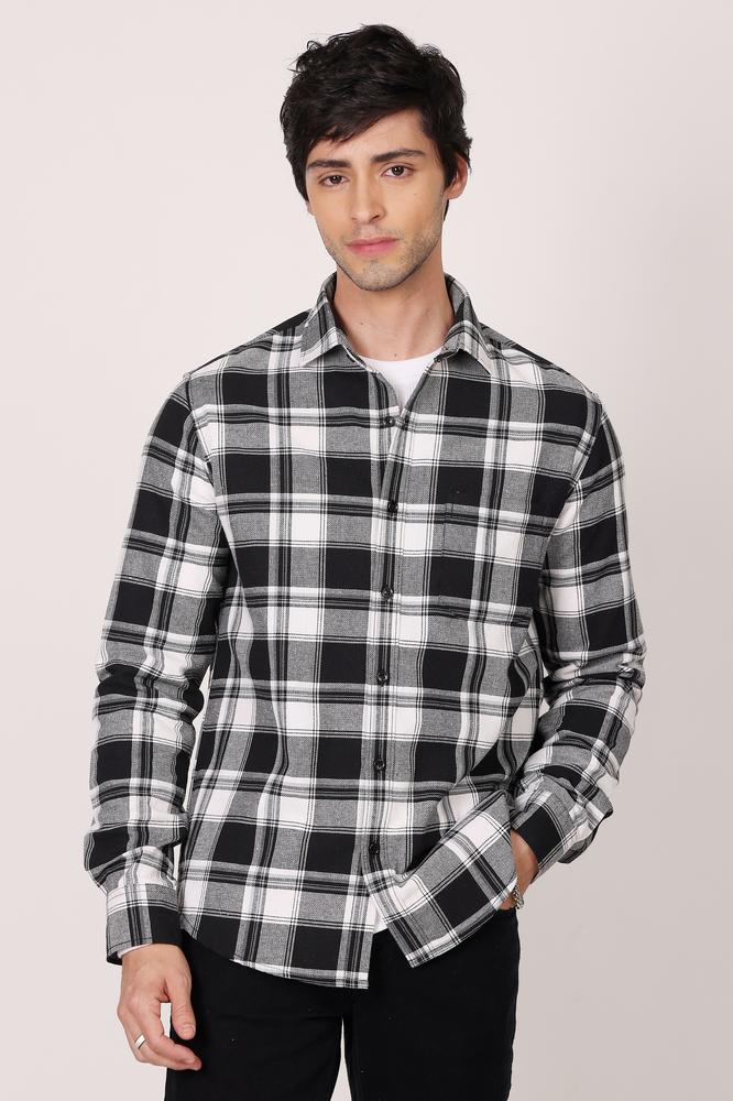 Mens Shirt - Black & White