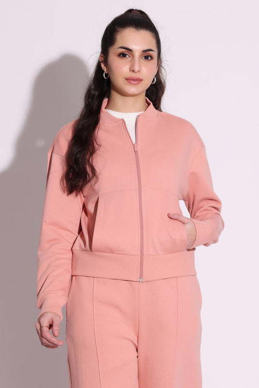 Womens Jackets - Peach