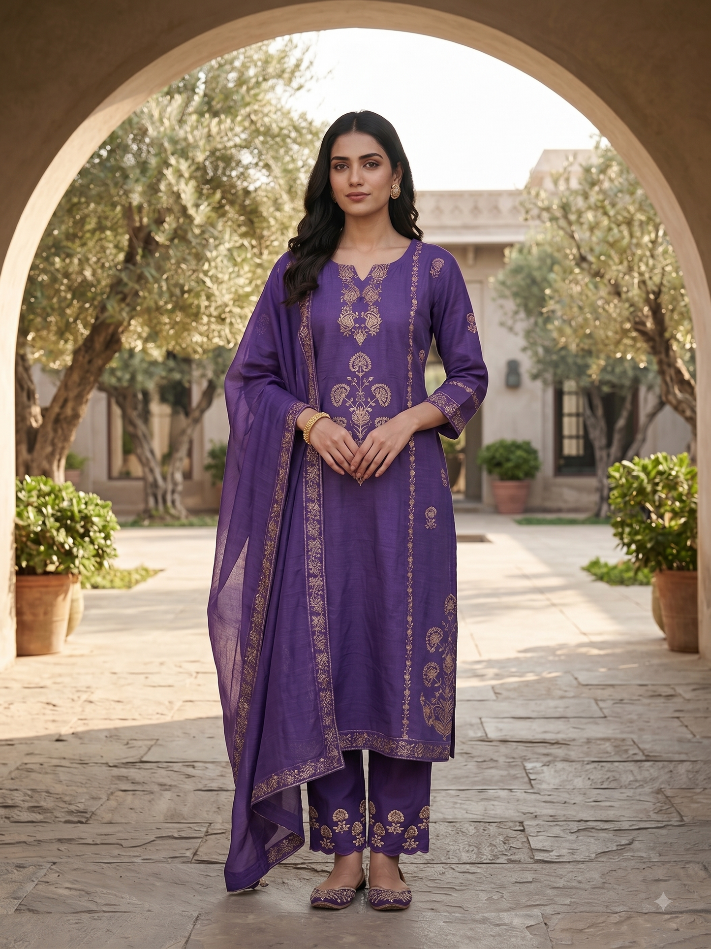 ETHNIC EMBROIDERY SET