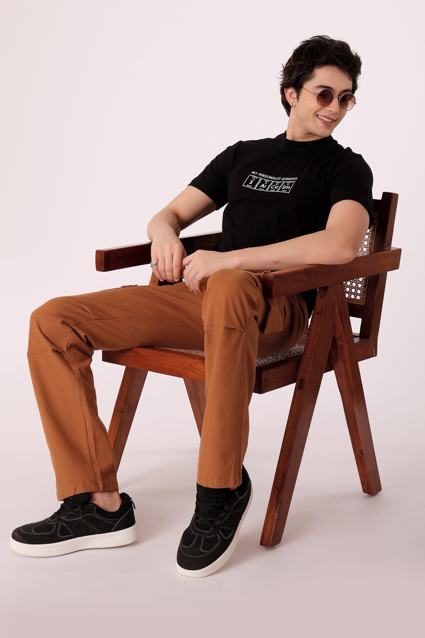 Men's Cotton stretch Slim Fit Chinos - extra image 5