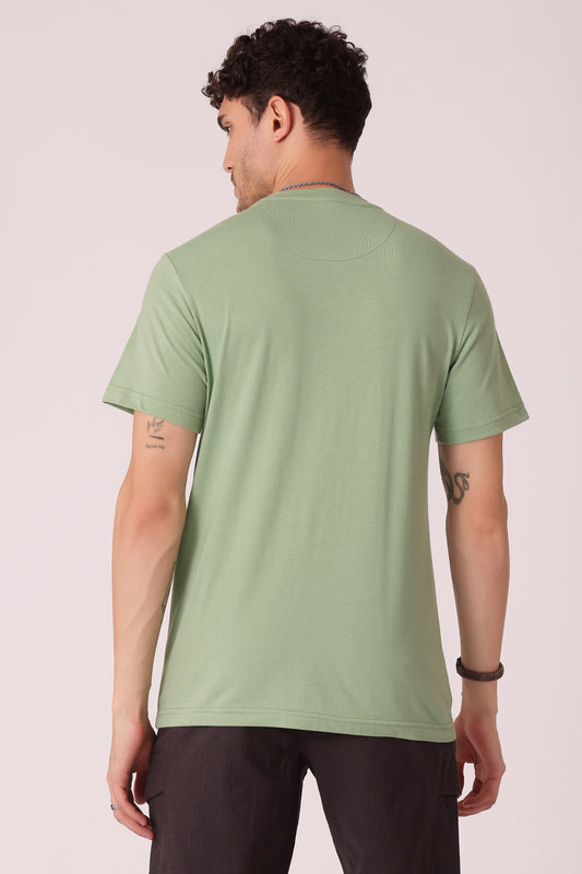 Men's Regular fit solid Tshirt - extra image 4