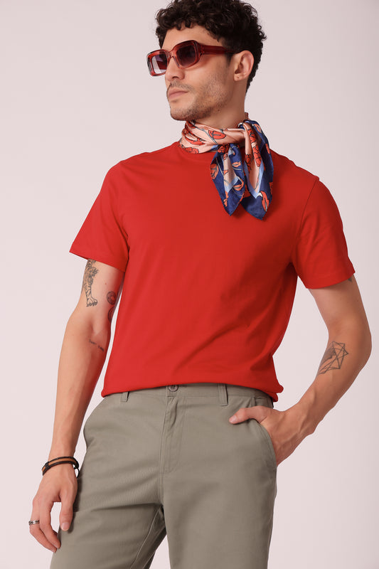 Men's Regular fit solid Tshirt - extra image 2
