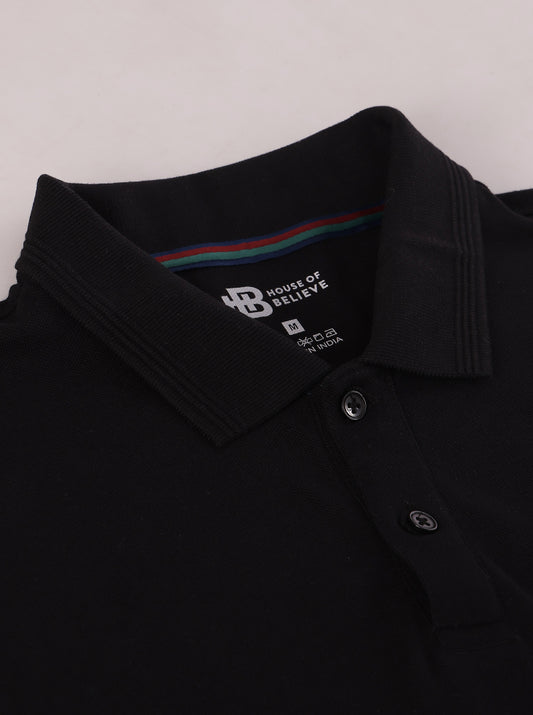Men's Solid Pique Polo Tshirt - extra image 2