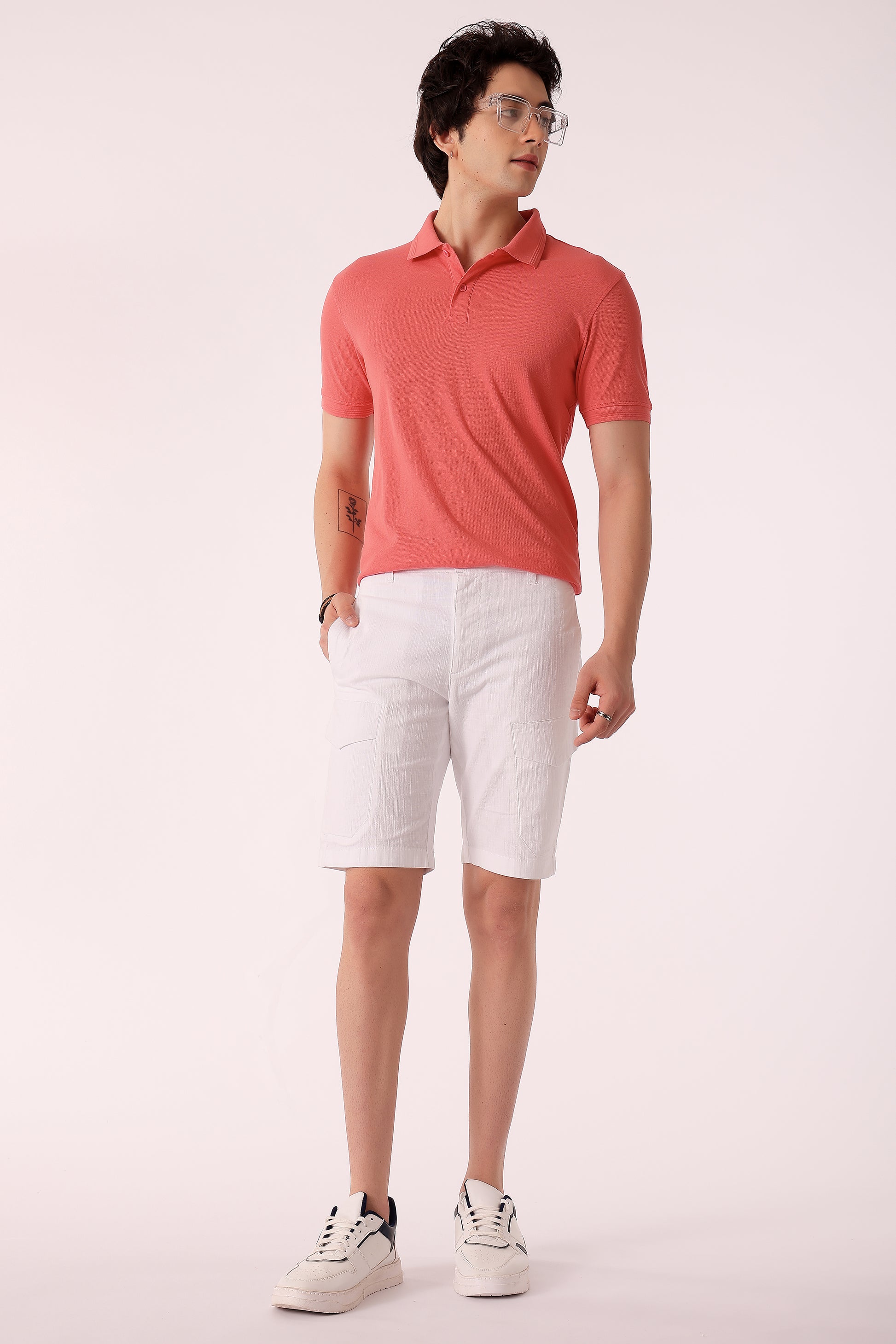 Men's Solid Pique Polo Tshirt - extra image 5