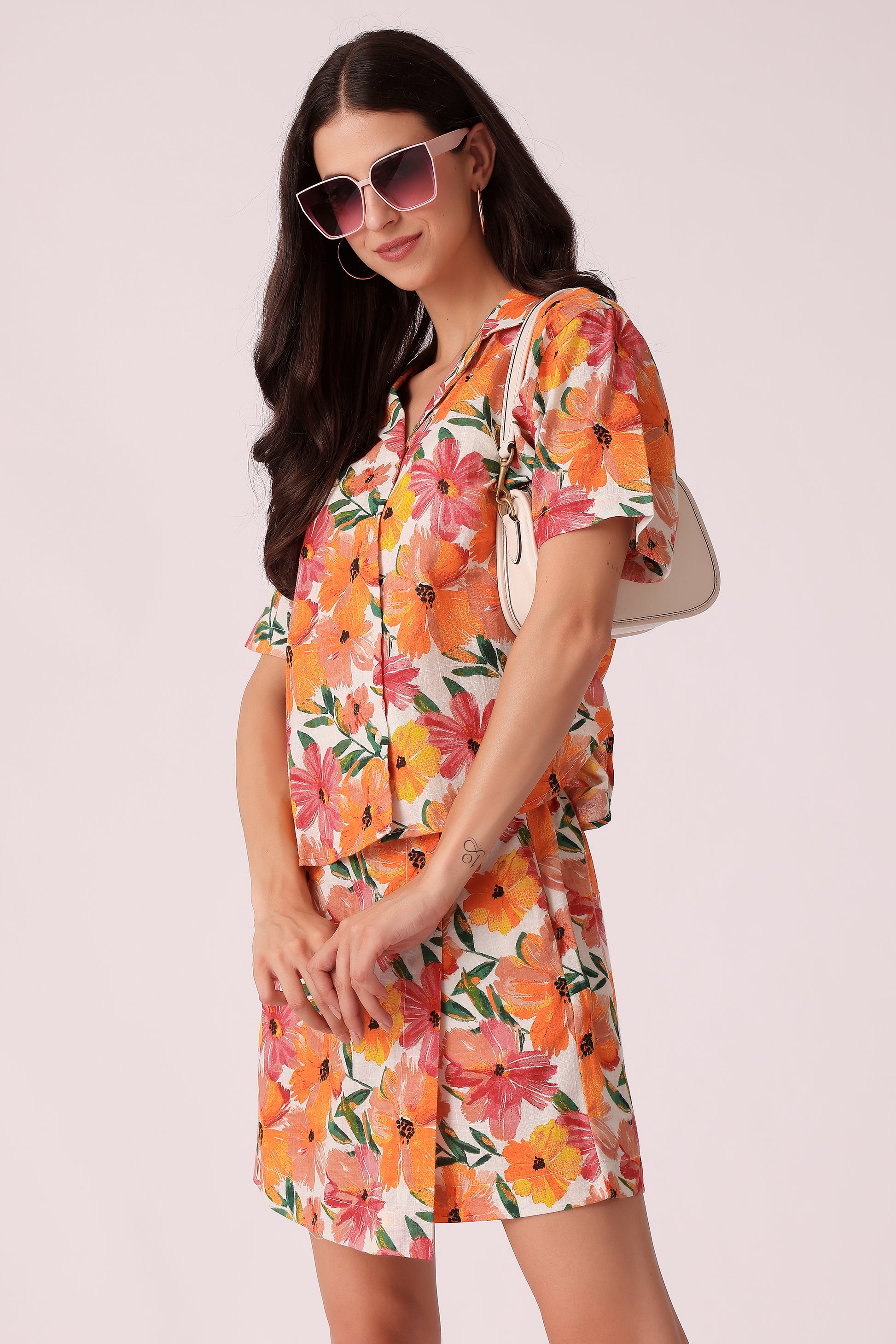 women skorts with shirt cord set - extra image 3