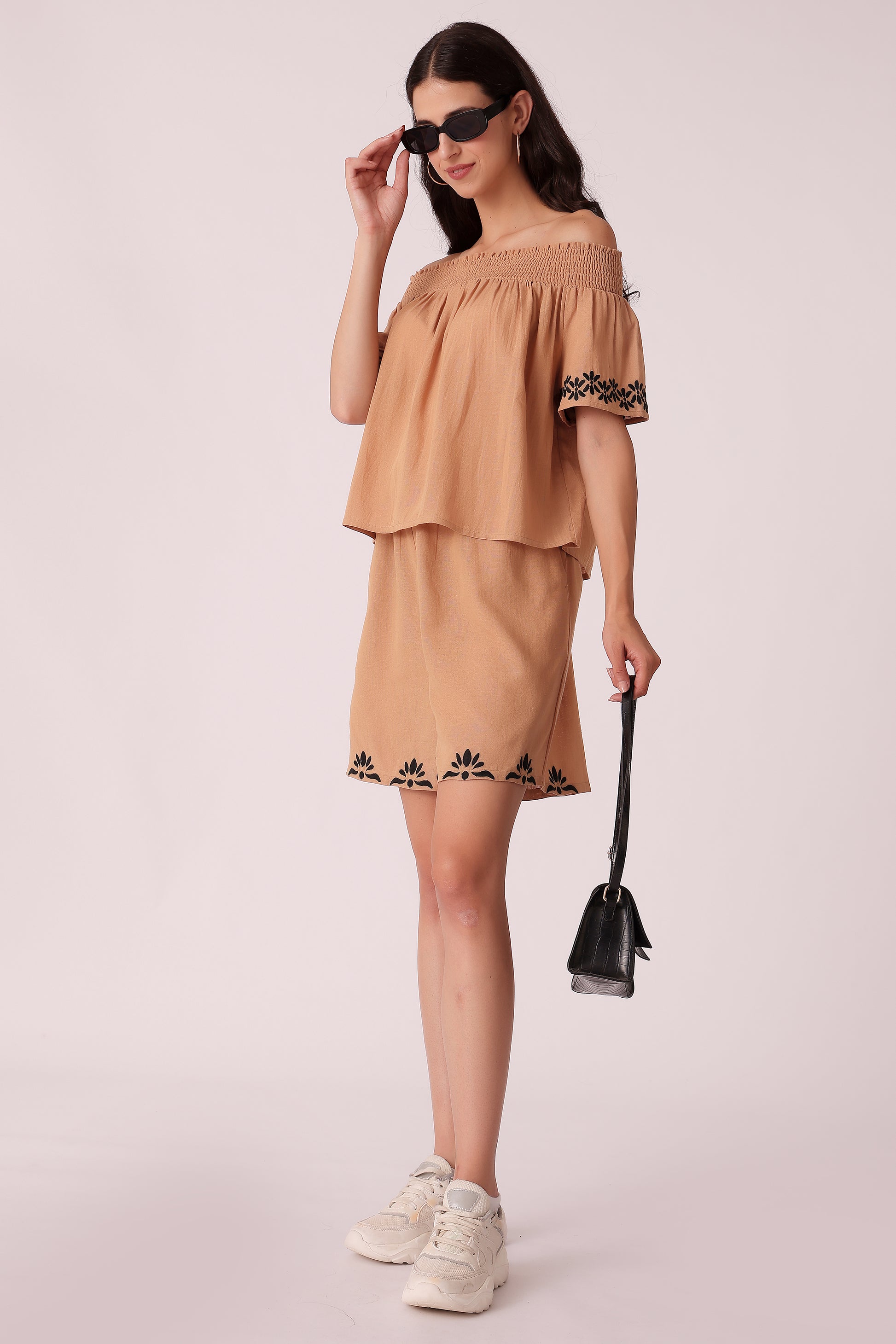 women skorts with shirt cord set - extra image 3
