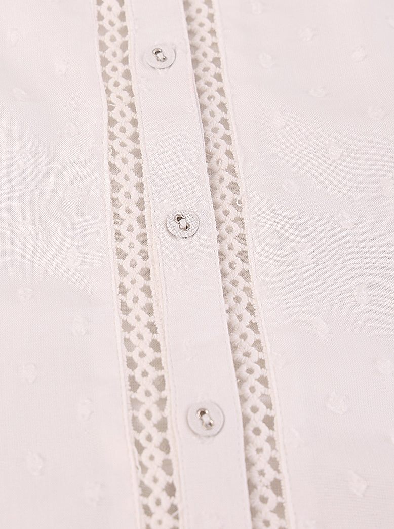 women textured lace shirt - extra image 6