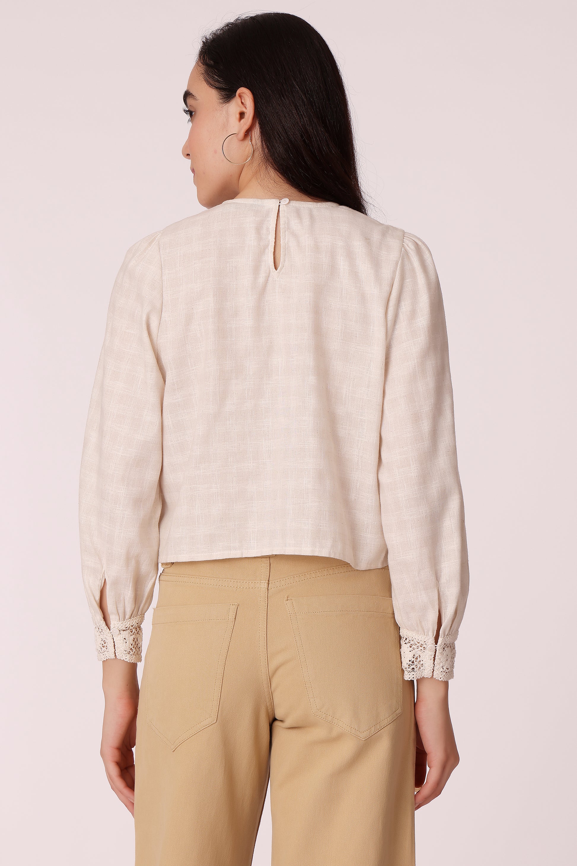 women checkered  top - extra image 2